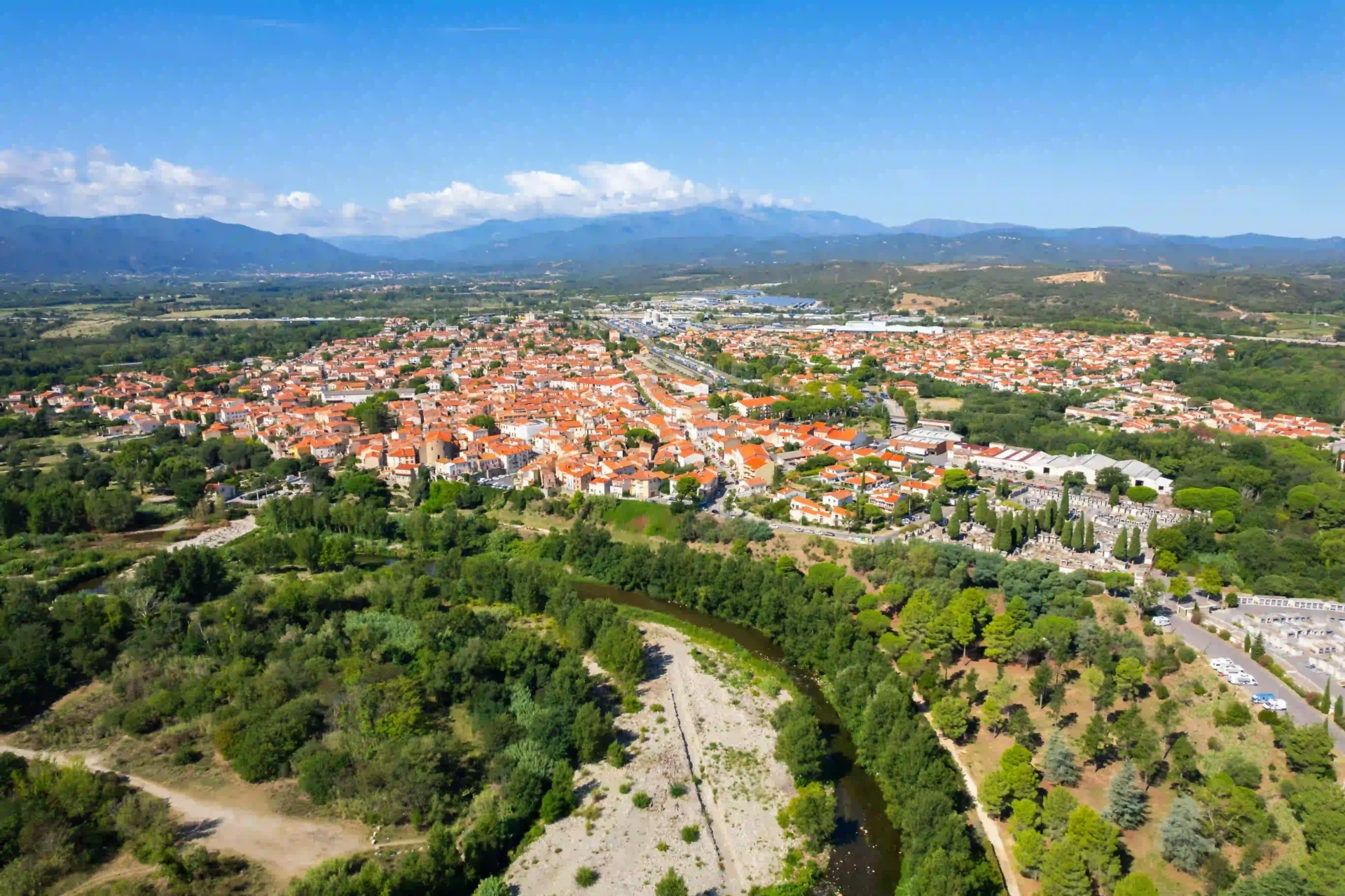 camping entre mer et montagne le Boulou