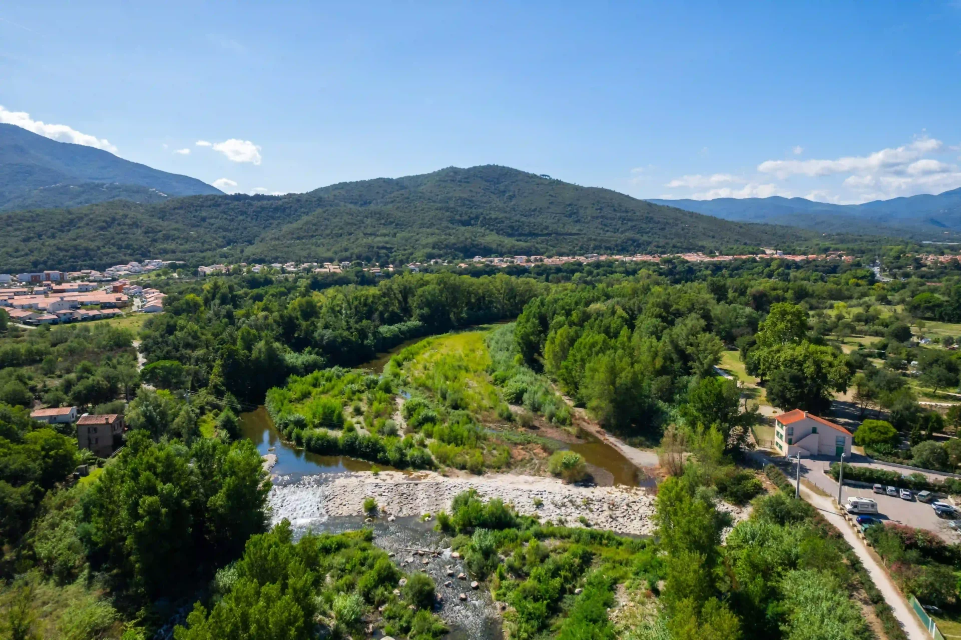 camping entre mer et montagne le Boulou